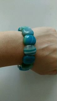 Новый браслет мадагаскарский Агат