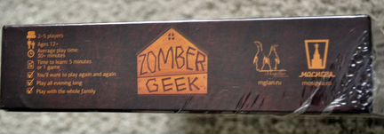 Настольная игра на английском языке Зомби в доме