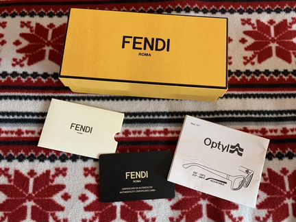Коробка от очков Fendi