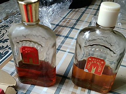 Духи Красная Москва, СССР, винтаж