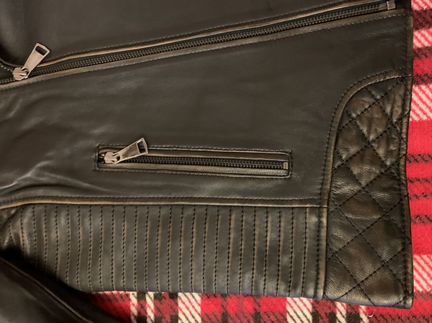 Кожаная куртка косуха новая мужская Derimod