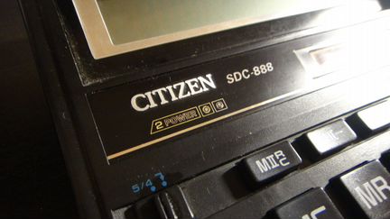 Калькулятор Citizen SDC-888
