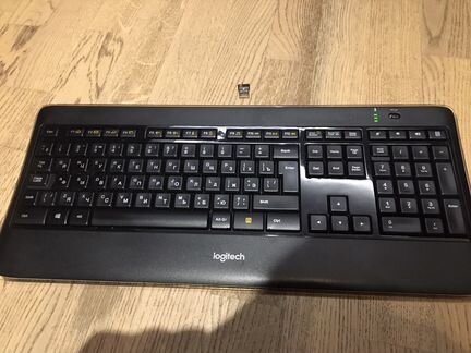 Клавиатура logitech wireless illuminared k800