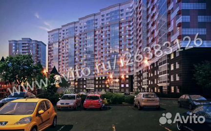 1-к квартира, 41.5 м², 13/14 эт.