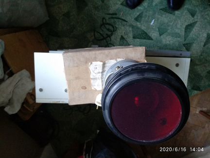 Лампа красная для фотопроявки