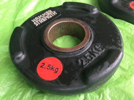 Блины 'hammer' USA, 2.5 KG Х 2