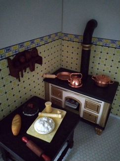 Кукольный дом в викторианском стиле