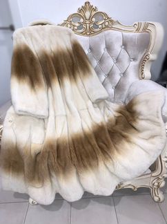 Норковая шуба деграде