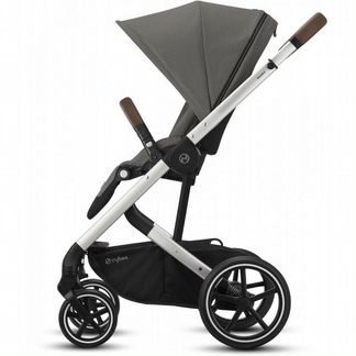 Коляска Cybex Balios S lux Silver Soho grey