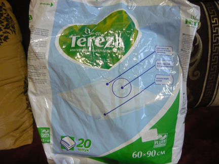 Пелёнки одноразовые Tereza 60/90(5 шт)