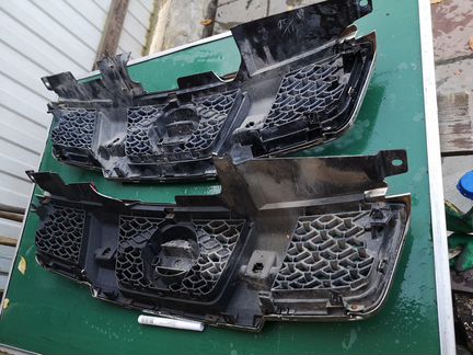Nissan x-trail t31 решетка радиатора рестайлинг