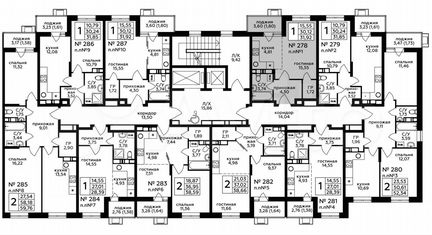 1-к квартира, 31.9 м², 13/17 эт.