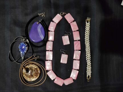 Серебрянные украшения цепь кольцо серьги подвеска