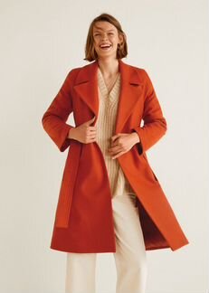 Новое демисезонное пальто Mango