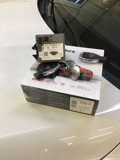 Pandora DX-9x автозапуск на мерседес FBS3 FBS4