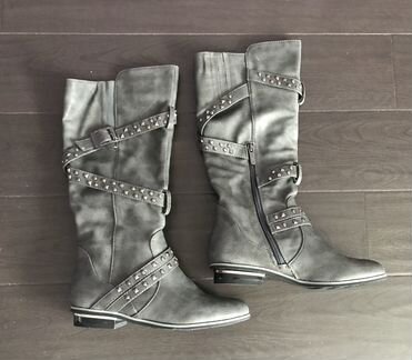 Сапоги женские, осенние. Новые