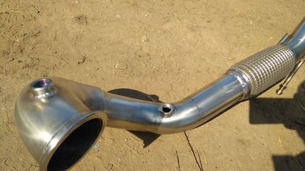 DownPipe MQB 1.2/1.4т катализатор а7/а5/а4/а3,cmbа