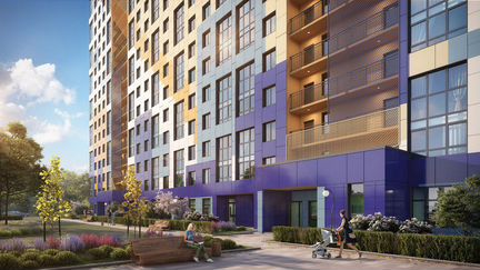 1-к квартира, 40.6 м², 20/25 эт.