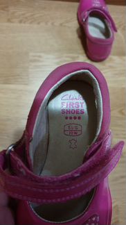Туфельки Clarks First Shoes 22 р-р