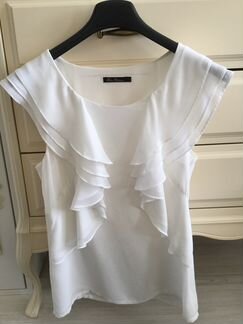 Блуза молочного цвета