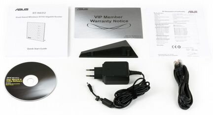 Маршрутизатор Asus RT-N65U Wi-Fi, Gigabit Ethernet