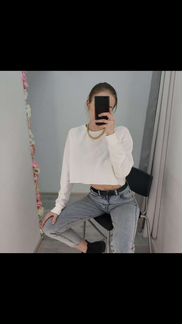 Свитшот укороченный