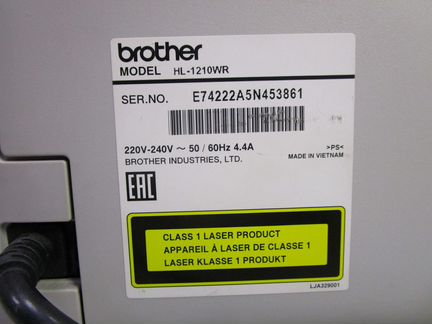 Принтер Brother HL-1210WR