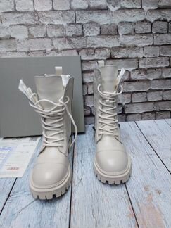 Зимние ботинки Balenciaga на грубой подошве