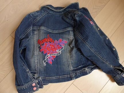 Джинсовая куртка Pampolina на 3 года