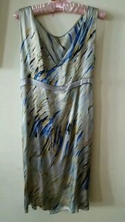 Платье шелковое