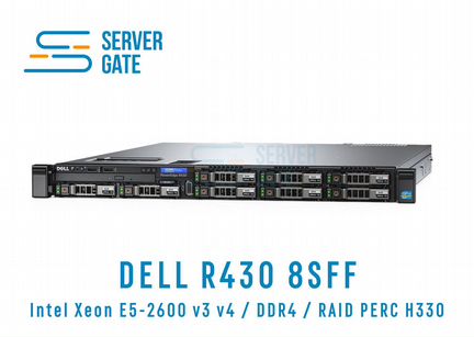 Dell R430 8SFF / 2xE5-2650v3 / 128 GB