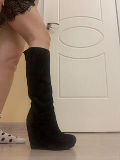 Сапоги натуральная замша Vic matie (италия)