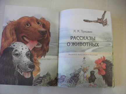 Книги о животных для детей (4-8 лет) - 4 шт