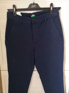 Новые школьные брюки Benetton для мальчиков 170см