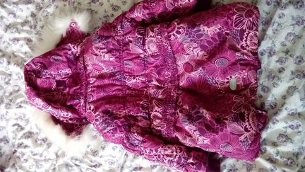 Зимняя куртка Баркито 98 см, для девочки