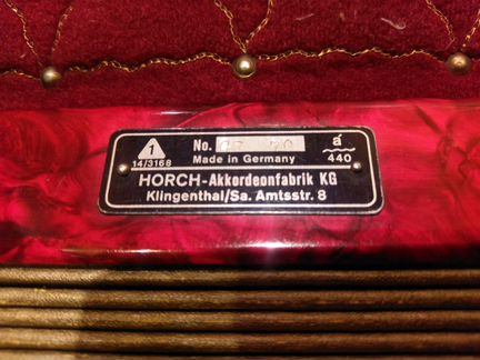 Аккордеон Horch