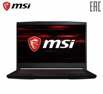 Игровой ноутбук MSI,i5-9300H/16GB/ SSD/GTX 1650