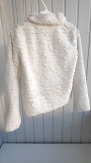 Меховой детский жакет для девочки