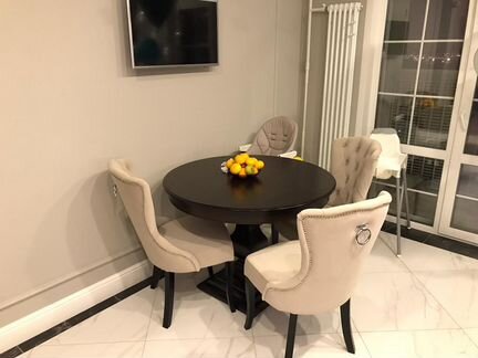 Стулья на кухню с каретной стяжкой