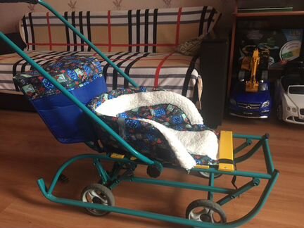 Коляска санки