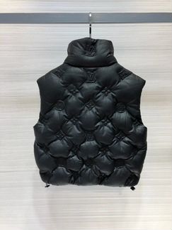 Жилетка кожаная Louis Vuitton