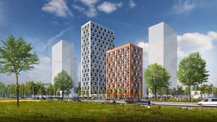 2-к квартира, 57.5 м², 21/33 эт.