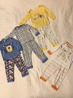 Пакет вещей 86 р mothercare домашняя одежда пижамы