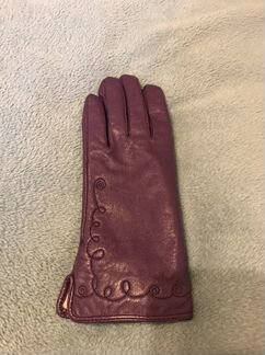 Перчатки кожаные