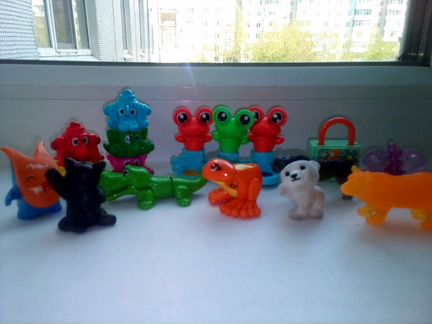 Киндер. Разные серии и игрушки