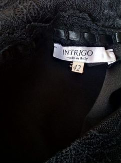 Юбка вставки ажур кружево Италия