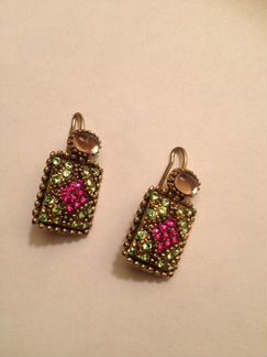 Серьги Франция фирма poggi