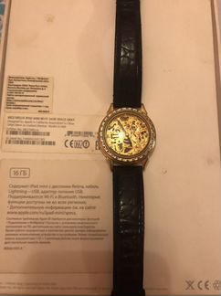 Мужские золотые часы с брильянтами