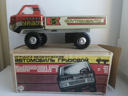 Машинка СССР Урал бортовой Радуга В.Пышма
