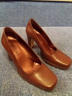 Туфли коричневые кожаные Испания